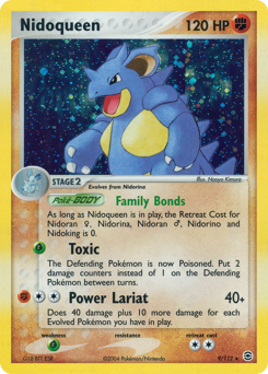 Nidoqueen, FireRed & LeafGreen #9, Pokémon TCG card