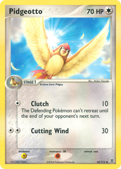 Pidgeotto, FireRed & LeafGreen #45, Pokémon TCG card