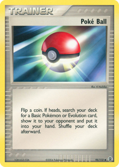 Poké Ball, FireRed & LeafGreen #95, Pokémon TCG card