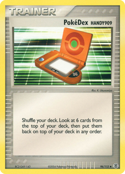 PokéDex HANDY909, FireRed & LeafGreen #96, Pokémon TCG card