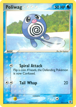Poliwag, FireRed & LeafGreen #75, Pokémon TCG card