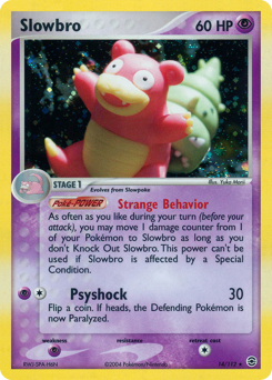 Slowbro, FireRed & LeafGreen #14, Pokémon TCG card