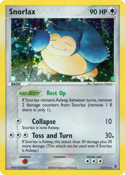 Snorlax, FireRed & LeafGreen #15, Pokémon TCG card