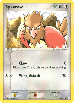 Spearow, FireRed & LeafGreen #81, Pokémon TCG card