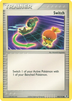 Switch, FireRed & LeafGreen #102, Pokémon TCG card
