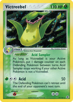 Victreebel, FireRed & LeafGreen #17, Pokémon TCG card