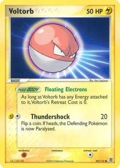 Voltorb, FireRed & LeafGreen #85, Pokémon TCG card
