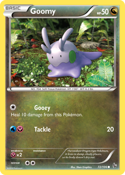 Goomy, Flashfire #72, Pokémon TCG card
