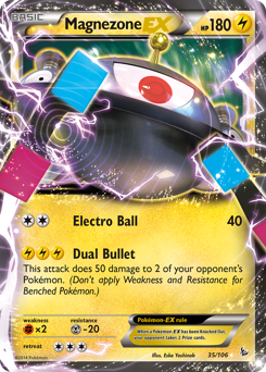 Magnezone-EX, Flashfire #35, Pokémon TCG card