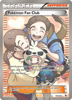 Pokémon Fan Club, Flashfire #106, Pokémon TCG card