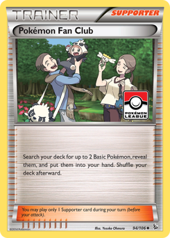 Pokémon Fan Club, Flashfire #94, Pokémon TCG card