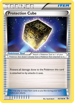 Protection Cube, Flashfire #95, Pokémon TCG card