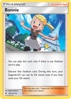 Bonnie, Forbidden Light #103, Pokémon TCG card