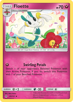 Floette, Forbidden Light #85, Pokémon TCG card