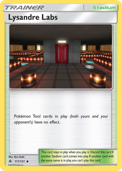 Lysandre Labs, Forbidden Light #111, Pokémon TCG card