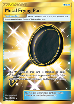 Metal Frying Pan, Forbidden Light #144, Pokémon TCG card