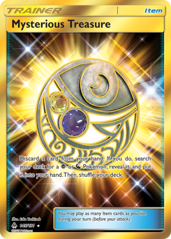 Mysterious Treasure, Forbidden Light #145, Pokémon TCG card