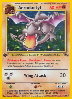 Fossil Pokemon TCG set