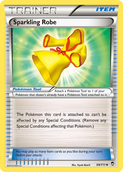 Sparkling Robe, Furious Fists #99, Pokémon TCG card