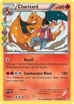 Charizard, Generations #RC5, Pokémon TCG card