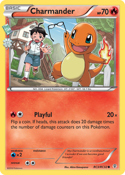 Charmander, Generations #RC3, Pokémon TCG card