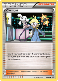 Clemont, Generations #59, Pokémon TCG card