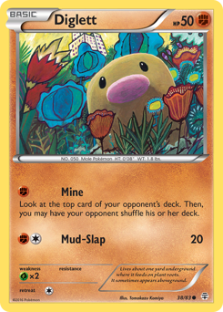 Diglett, Generations #38, Pokémon TCG card