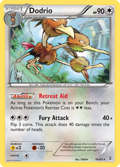 Dodrio, Generations #56, Pokémon TCG card