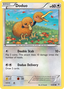 Doduo, Generations #55, Pokémon TCG card