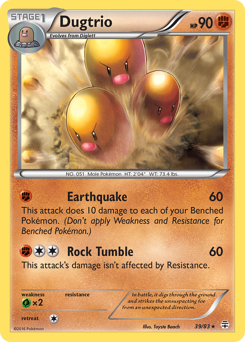 Dugtrio, Generations #39, Pokémon TCG card