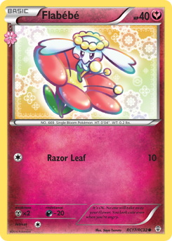 Flabébé, Generations #RC17, Pokémon TCG card