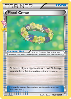 Floral Crown, Generations #RC26, Pokémon TCG card