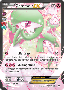 Gardevoir-EX, Generations #RC30, Pokémon TCG card