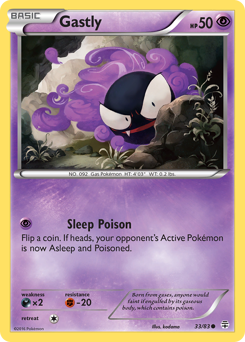 Gastly, Generations #33, Pokémon TCG card