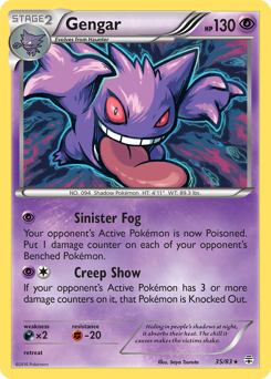 Gengar, Generations #35, Pokémon TCG card