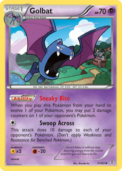 Golbat, Generations #31, Pokémon TCG card