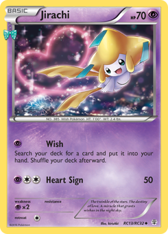 Jirachi, Generations #RC13, Pokémon TCG card