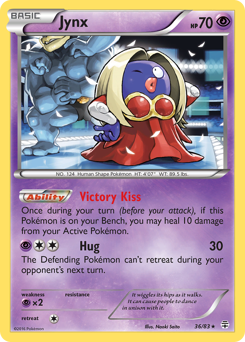 Jynx, Generations #36, Pokémon TCG card