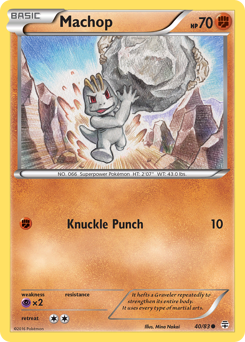 Machop, Generations #40, Pokémon TCG card
