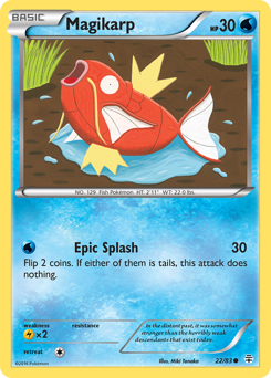 Magikarp, Generations #22, Pokémon TCG card