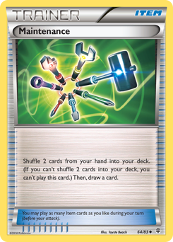 Maintenance, Generations #64, Pokémon TCG card