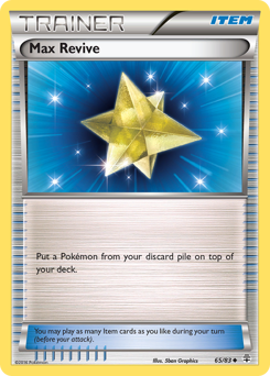 Max Revive, Generations #65, Pokémon TCG card