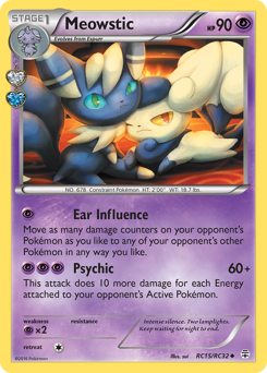 Meowstic, Generations #RC15, Pokémon TCG card