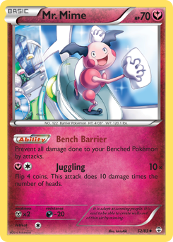 Mr. Mime, Generations #52, Pokémon TCG card