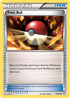 Poké Ball, Generations #67, Pokémon TCG card