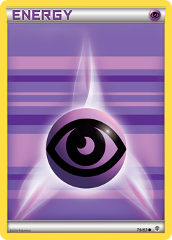 Psychic Energy, Generations #79, Pokémon TCG card