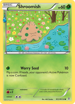 Shroomish, Generations #RC2, Pokémon TCG card