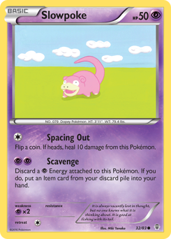 Slowpoke, Generations #32, Pokémon TCG card