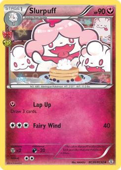 Slurpuff, Generations #RC20, Pokémon TCG card