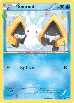 Snorunt, Generations #RC7, Pokémon TCG card